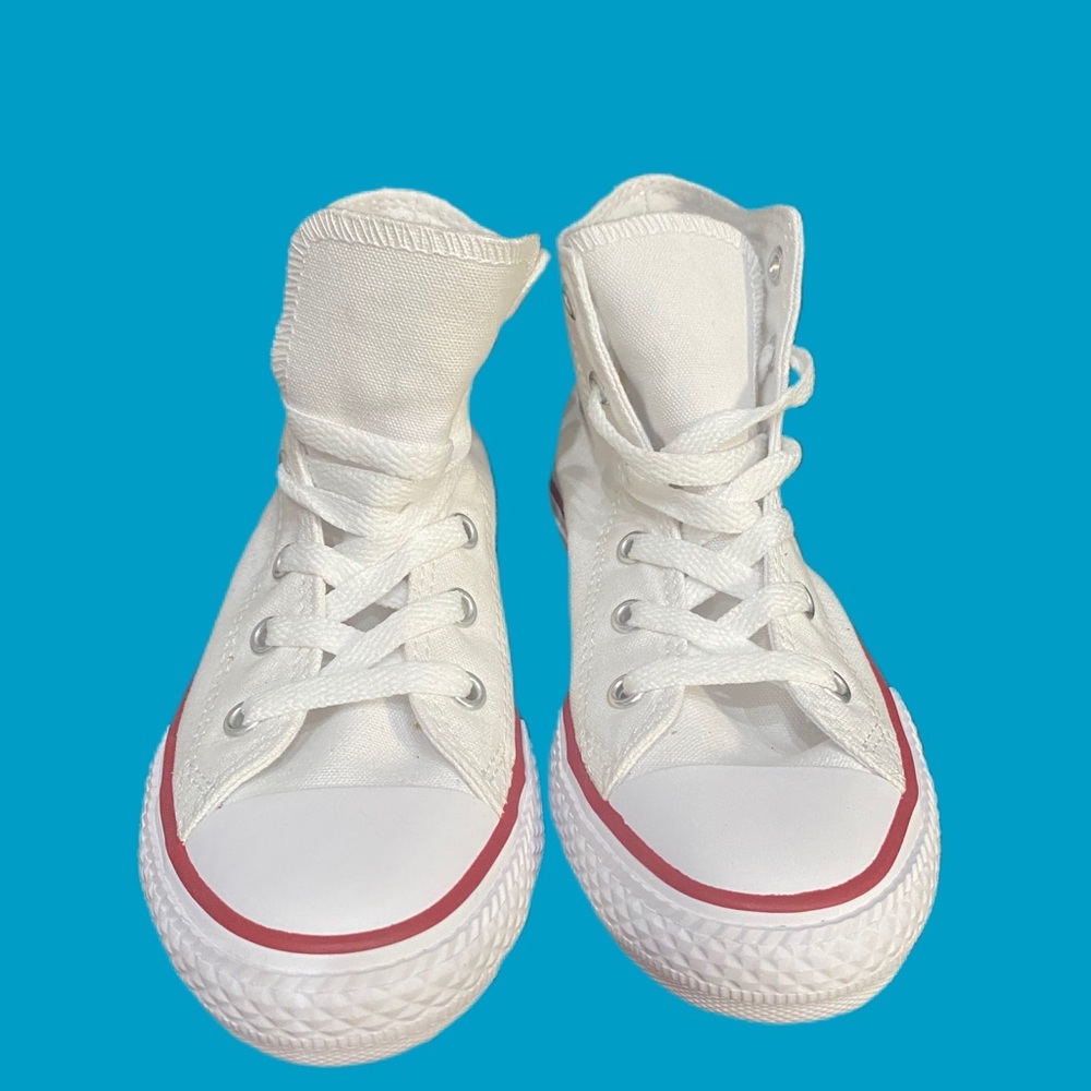 Converse Chick Taylor All Star High Top Sneakers White Size 1 Kids